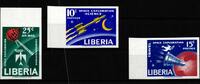 Liberia Liberia 602-604 B postfrisch Raumfahrt MiNr. 602-604 B postfrisch Raumfahrt -