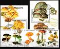 Sao Tome e Principe Sao Tome e Principe 1184-1188 und Block 236 und 237 gestempelt Pilze MiNr. 1184-1188 und Block 236 und 237 gestempelt Pilze -
