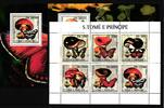 Sao Tome e Principe Sao Tome e Principe 2007-2012 und Block 427 und 428 postfrisch Kleinbogen MiNr. 2007-2012 und Block 427 und 428 postfrisch Klein -