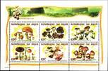 Niger Niger 1542-1547 postfrisch Kleinbogen / Pilze MiNr. 1542-1547 postfrisch Kleinbogen / Pilze -