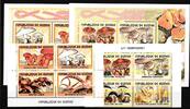 Guinea Guinea 3450-3457 und Block 697 und 698 postfrisch Pilze MiNr. 3450-3457 und Block 697 und 698 postfrisch Pilze -