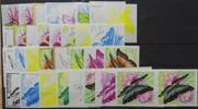 Burundi Burundi Lot Phasendrucke Schmetterlinge 5 Sätze MiNr. Lot Phasendrucke Schmetterlinge 5 Sätze -
