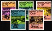 Tschad Tschad 861-865 B postfrisch Raumfahrt MiNr. 861-865 B postfrisch Raumfahrt -