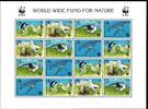 Tristan da Cunha Tristan da Cunha 654-657 postfrisch WWF Kleinbogen MiNr. 654-657 postfrisch WWF Kleinbogen -