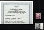 BRD Bund BRD Bund 189-190 postfrisch mit Fotoattest Schlegel BPP MiNr. 189-190 postfrisch mit Fotoattest Schlegel BPP -