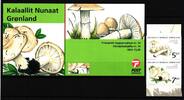 Grönland Grönland 467 und 468 postfrisch Paar und Markenheft / Pilze MiNr. 467 und 468 postfrisch Paar und Markenheft / Pilze -