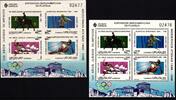 Uruguay Uruguay Block 70 A+B postfrisch Olympische Spiele MiNr. Block 70 A+B postfrisch Olympische Spiele -