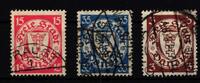 Danzig Danzig 214-216 gestempelt MiNr. 214-216 gestempelt -