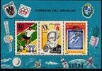 Uruguay Uruguay Block 29 mit 1406-1408 postfrisch Fußball, Telefon, Post MiNr. Block 29 mit 1406-1408 postfrisch Fußball, Telefon, Post -