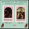 Panama Panama Block 50 mit 874B-875B postfrisch Gemälde MiNr. Block 50 mit 874B-875B postfrisch Gemälde -
