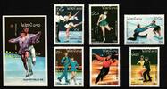 Laos Laos 1148-1153 und Block 127 postfrisch Olympische Spiele MiNr. 1148-1153 und Block 127 postfrisch Olympische Spiele -