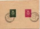 BRD 121-122 auf Postkarte ungelaufen -