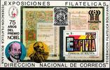 Bolivien Bolivien Block 78 postfrisch Nobelpreis MiNr. Block 78 postfrisch Nobelpreis -