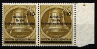 Berlin Berlin 155 postfrisch waagerechtes Paar vom Seitenrand MiNr. 155 postfrisch waagerechtes Paar vom Seitenrand -