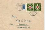 BRD 164 W OR, , 179 auf Brief als Mischfrankatur portogerecht -
