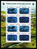 Mongolei Mongolei 3126-3129 postfrisch als Zd-Bogen, Pferde, WWF, Hologramm MiNr. 3126-3129 postfrisch als Zd-Bogen, Pferde, WWF, Hologra -