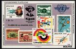 Bolivien Bolivien Block 82 postfrisch Luftfahrt Zeppelin MiNr. Block 82 postfrisch Luftfahrt Zeppelin -