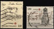 Finnland Finnland 842-843 gestempelt Geschichte des Post MiNr. 842-843 gestempelt Geschichte des Post -
