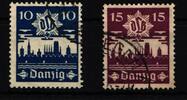Danzig Danzig 267-268 gestempelt MiNr. 267-268 gestempelt -