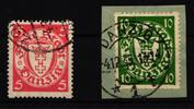 Danzig Danzig 193 D-194 D gestempelt Rollenzähnung MiNr. 193 D-194 D gestempelt Rollenzähnung -