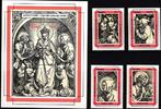 Uganda Uganda 1268, 1270, 1272 und 1275 und Block 196 postfrisch Dürer MiNr. 1268, 1270, 1272 und 1275 und Block 196 postfrisch Dürer -