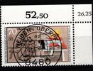 Berlin Berlin 756 gestempelt als Eckrand mit KBWZ MiNr. 756 gestempelt als Eckrand mit KBWZ -