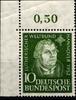 Bund Bund 149 postfrisch als Eckrand MiNr. 149 postfrisch als Eckrand -