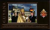 Guyana Guyana Block 841 postfrisch Papst Benedikt XVI. in Deutschland MiNr. Block 841 postfrisch Papst Benedikt XVI. in Deutschland -