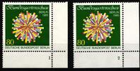 Berlin Berlin 734 postfrisch mit Formnummer MiNr. 734 postfrisch mit Formnummer -