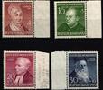 BRD Bund BRD Bund 156-159 postfrisch alle mit Seitenrand, 159 Farbanhaftung MiNr. 156-159 postfrisch alle mit Seitenrand, 159 Farbanhaftu -
