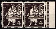 BRD Bund BRD Bund 198 postfrisch als Paar mit Seitenrand MiNr. 198 postfrisch als Paar mit Seitenrand -