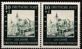 BRD Bund BRD Bund 113 postfrisch Paar als Versuchsdruck der Fa. Bruckmann MiNr. 113 postfrisch Paar als Versuchsdruck der Fa. Bruckmann -