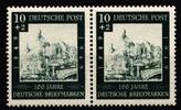 BRD Bund BRD Bund 113 postfrisch Paar als Versuchsdruck der Fa. Bruckmann MiNr. 113 postfrisch Paar als Versuchsdruck der Fa. Bruckmann -