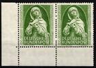 BRD Bund BRD Bund 151 postfrisch waagerechtes Paar vom Eckrand MiNr. 151 postfrisch waagerechtes Paar vom Eckrand -