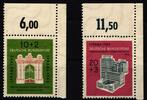 BRD Bund BRD Bund 171-172 postfrisch vom Eckrand gefaltet MiNr. 171-172 postfrisch vom Eckrand gefaltet -
