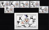Kuwait Kuwait 1966-1971 und Block 9 postfrisch Olympische Spiele MiNr. 1966-1971 und Block 9 postfrisch Olympische Spiele -