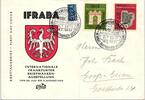 BRD Bund 171-172 auf Brief als Mischfrankatur -