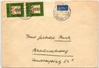 BRD Bund 171 auf Brief als Mehrfachfrankatur portogerecht -
