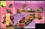 Guyana Guyana 6915-6932 und Block 668-670 postfrisch Kleinbogensatz / Pilze MiNr. 6915-6932 und Block 668-670 postfrisch Kleinbogensatz -