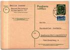 BRD Bund P14 F/A als Ganzsache Frageteil gelaufen -