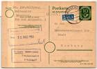 BRD Bund P14 F/A als Ganzsache Frageteil gelaufen -