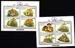 Ghana Ghana Block 164 und Block 165 postfrisch Pilze MiNr. Block 164 und Block 165 postfrisch Pilze -