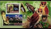 Guinea Bissau Guinea Bissau Block 605 postfrisch Eule MiNr. Block 605 postfrisch Eule -