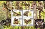 Burundi Burundi Block 166 postfrisch Eulen MiNr. Block 166 postfrisch Eulen -