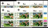 Südafrika Südafrika 775-778 postfrisch als Viererblocks mit Eckrand MiNr. 775-778 postfrisch als Viererblocks mit Eckrand -