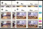 Südafrika Südafrika 779-782 postfrisch als Viererblocks mit Eckrand MiNr. 779-782 postfrisch als Viererblocks mit Eckrand -
