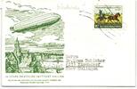 BRD Bund 160 auf Postkarte portogerechte LuPo Drucksache Zeppelin -