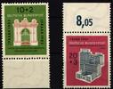 BRD Bund BRD Bund 171-172 postfrisch vom Rand MiNr. 171-172 postfrisch vom Rand -