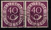 BRD Bund BRD Bund 133/133 gestempelt waagerechtes Paar MiNr. 133/133 gestempelt waagerechtes Paar -