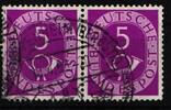 BRD Bund BRD Bund 125/125 gestempelt waagerechtes Paar MiNr. 125/125 gestempelt waagerechtes Paar -
